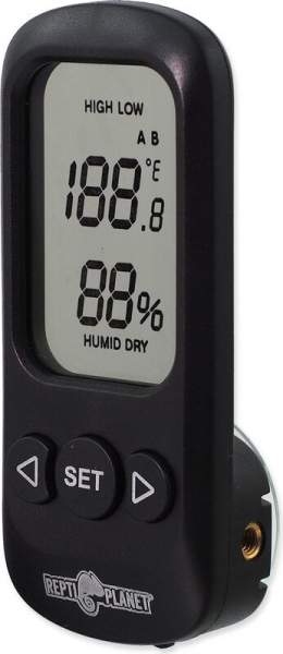 Thermometer Repti Planet Hygrometer mit internem Alarm